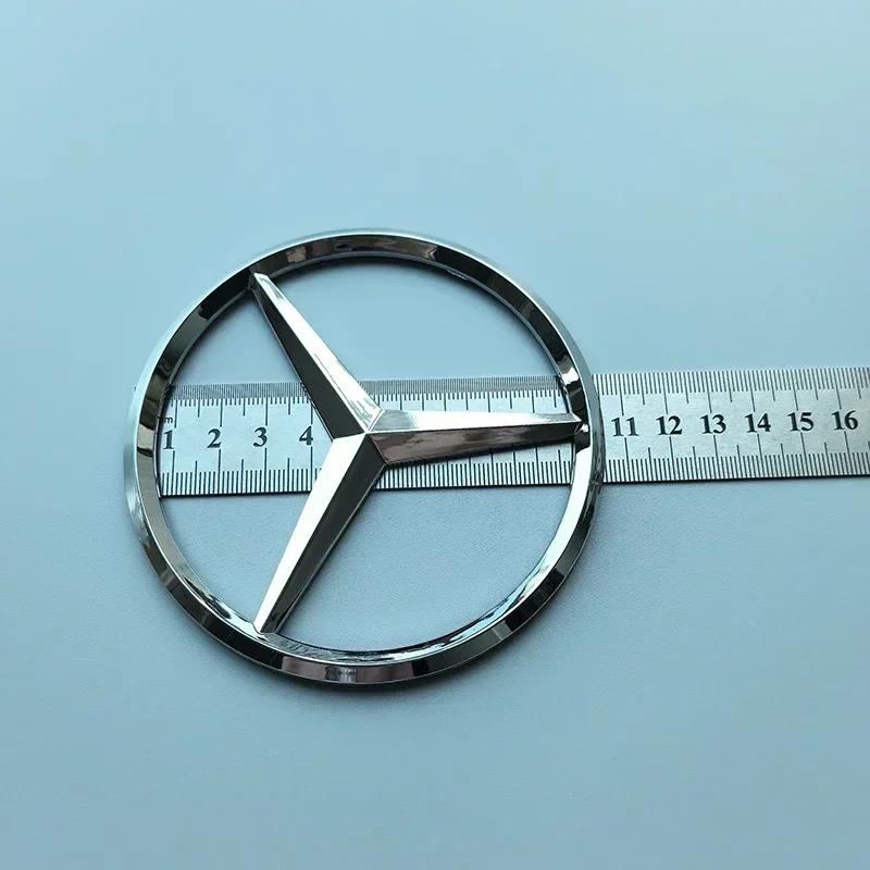 cbnqes1 For Mercedes Benz 10.5cm Star Badge ABS Car Emblem Trunk Spare Tire Cover Logo Replacement Sticker for Mercedes Benz W463 G63 G5