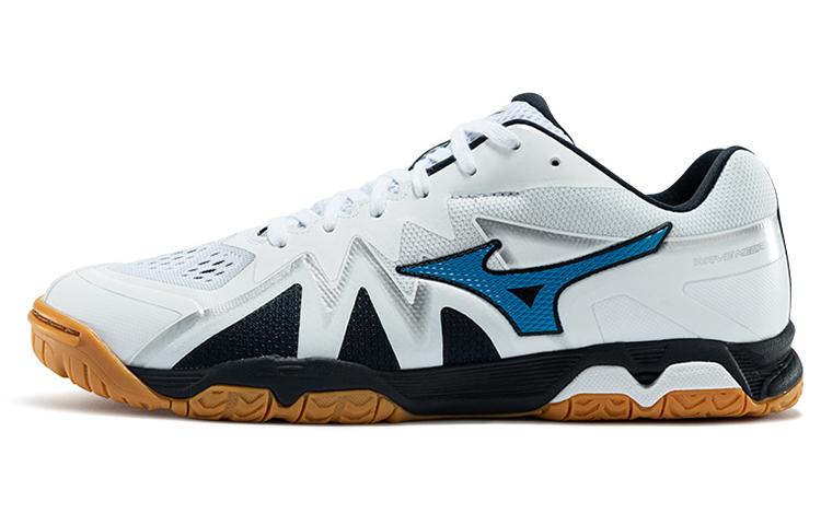 Herren Sneaker Mizuno Wave Medal Rise 'Weiß Schwarz' 36.5 black