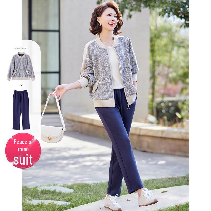 

Pastel Women s Spring Autumn Casual Tracksuit Set 3XL