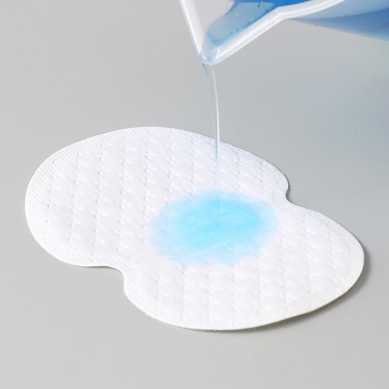 20Pcs/Box Underarm Sweat Pads Absorb Liners For Women And Men Disposable Sweat Armpit Stickers Anti Armpits Pads For Clothes