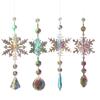 Stylish Snowflake Crystal Suncatchers for Wedding Party Tree Garlands Jewelry