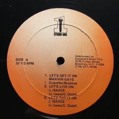 12inch Record VARIOUS - Let's Get It On NONE Studio One US Reggae, Ska & Dub Used