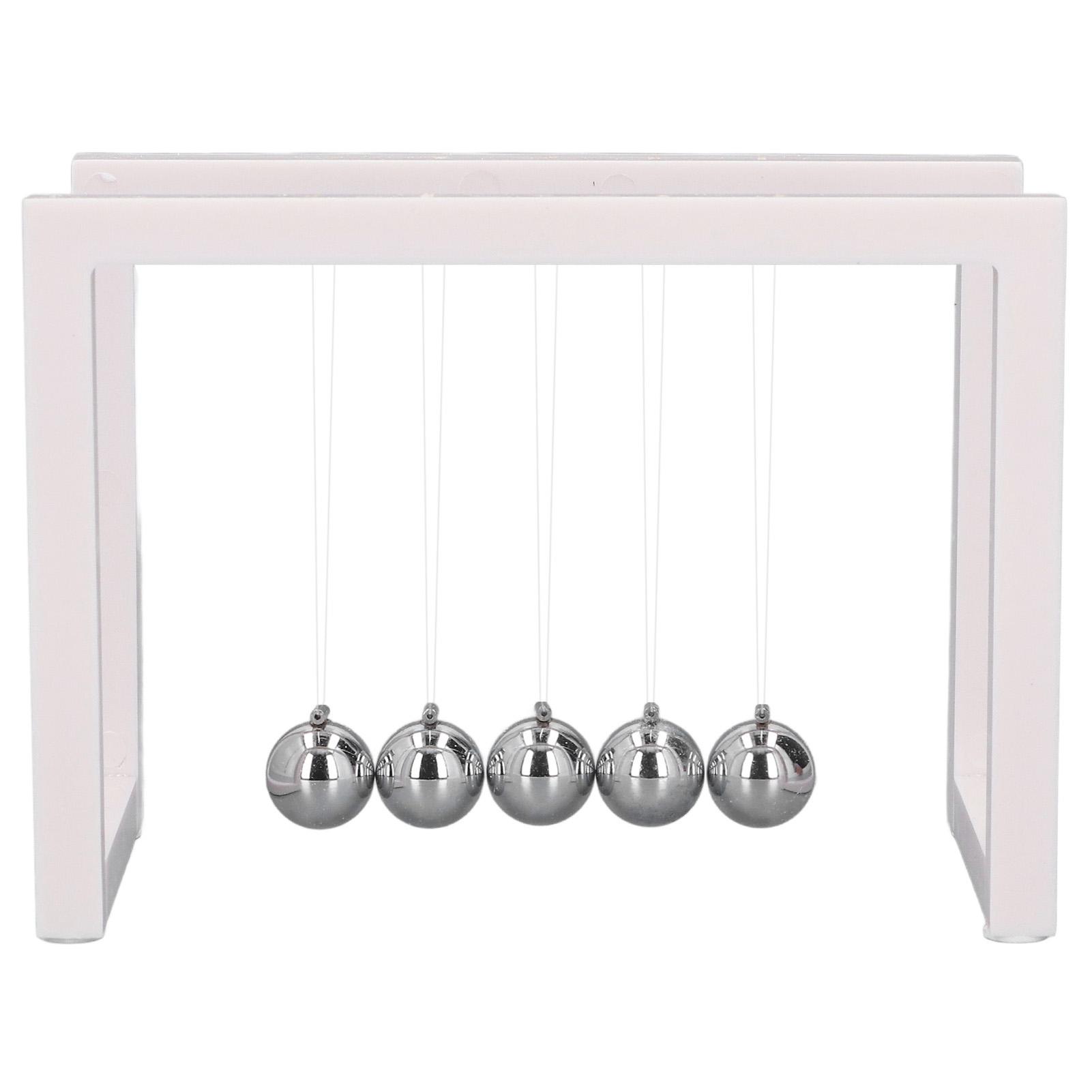 

Balance Acrylic Holder Iron Body Educational Stress Relief Swinging for Desk