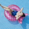 And Adult Child Thickened Mermaid Tail Swimming Circle Water Toy Backrest With