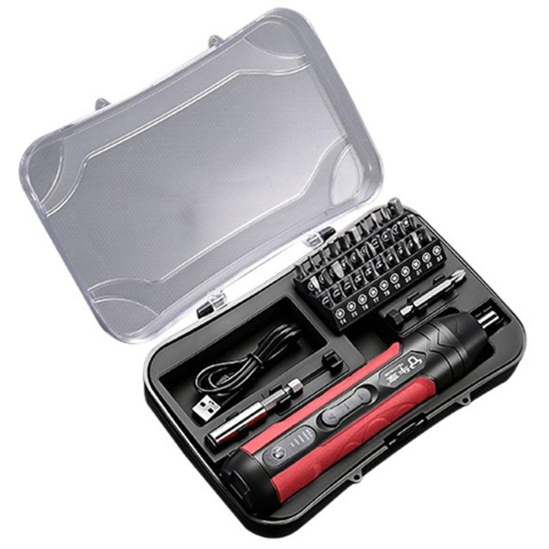Industrial Cordless Screwdriver With Precisions Torques Adjustment Magnetic Tip Enhanced Control Repair Tool