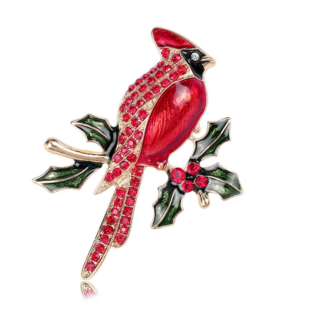 

Animal Alloy Brooch With Embedded Crystals For Women And Men Spring