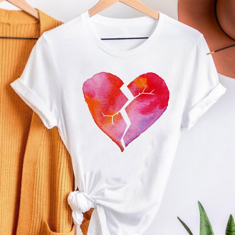 Purple Romance Dandelion Printed T-Shirts Women T Shirt Summer Graphic Tee Shirt Harajuku Top T Shirts For Women Loose Base