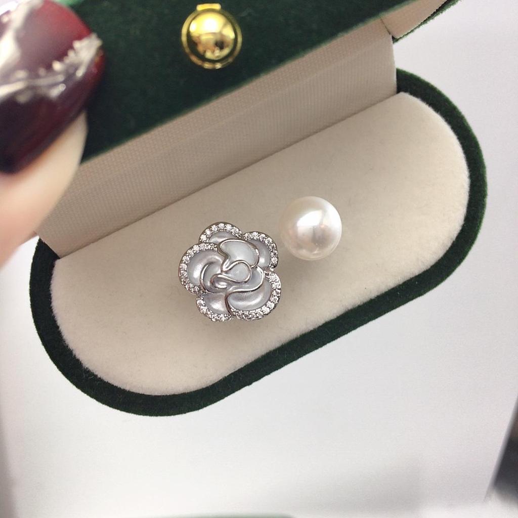 Zhuji Adjustable Camellia Pearl Ring - Natural Freshwater Pearl Jewelry