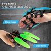 3Pcs 3D Printed Mechanical Claw Toy Finger Wolverine Claws Adjustable Size Halloween Cosplay Equipment for Adults Kids