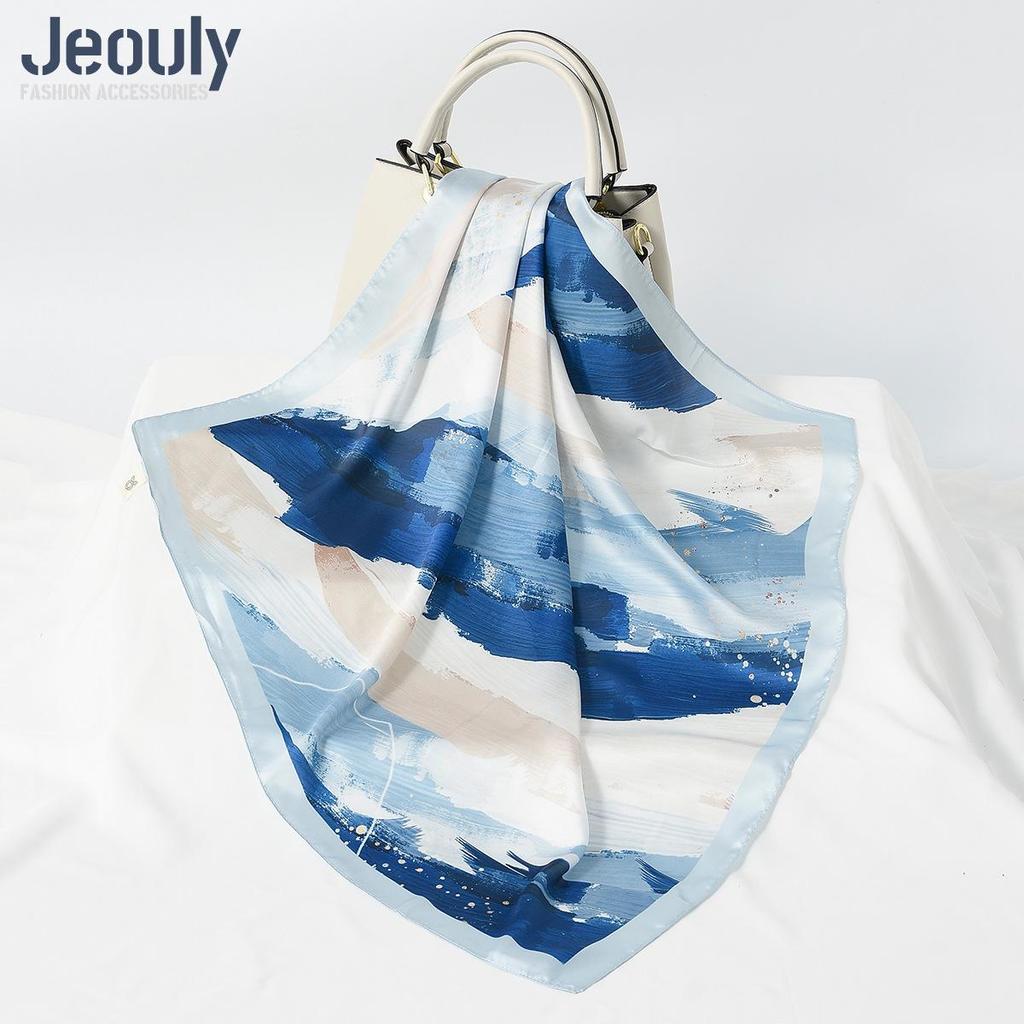 Cross-Border 70cm Silk Cashew Print Scarf - Autumn/Winter Women's Fashion Headscarf