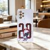 Hockey Player Nathan MacKinnon  Phone Case Transparent Silicone Soft For Samsung S25,S24,S21,S22,S23,S30,Ultra,S20,Plus,Fe