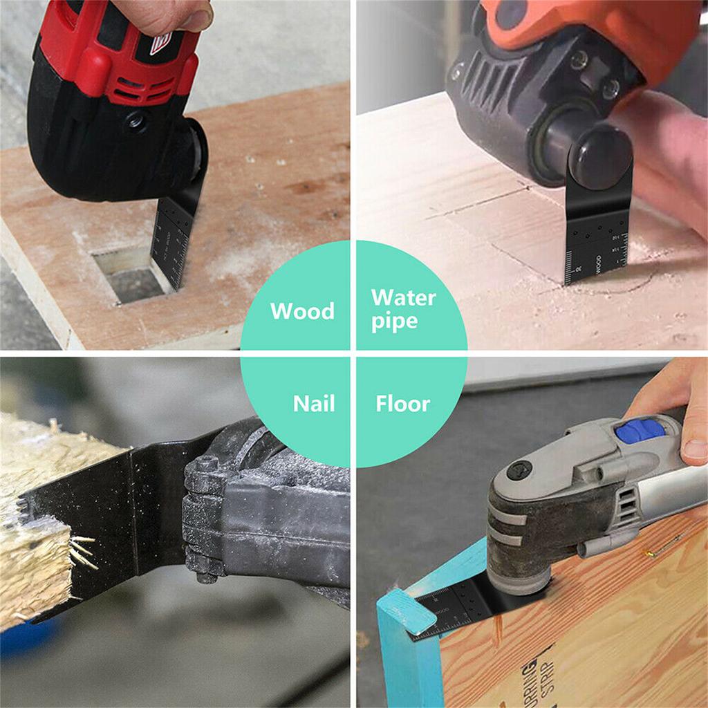 50pcs Saw Blade Oscillating Multifunctional Tool Compatible For Fein Porter Cable