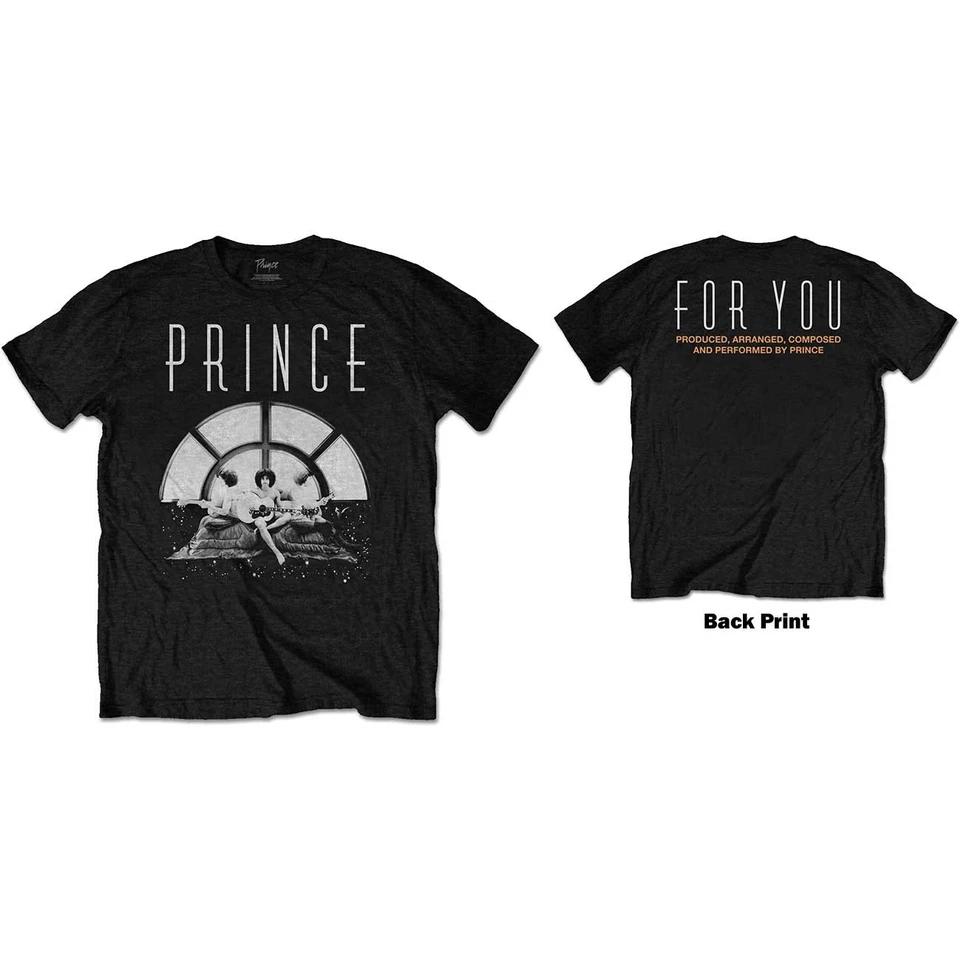 

Prince T-Shirt: For You Triple (Back Print) OFFICIAL NEW 4XL