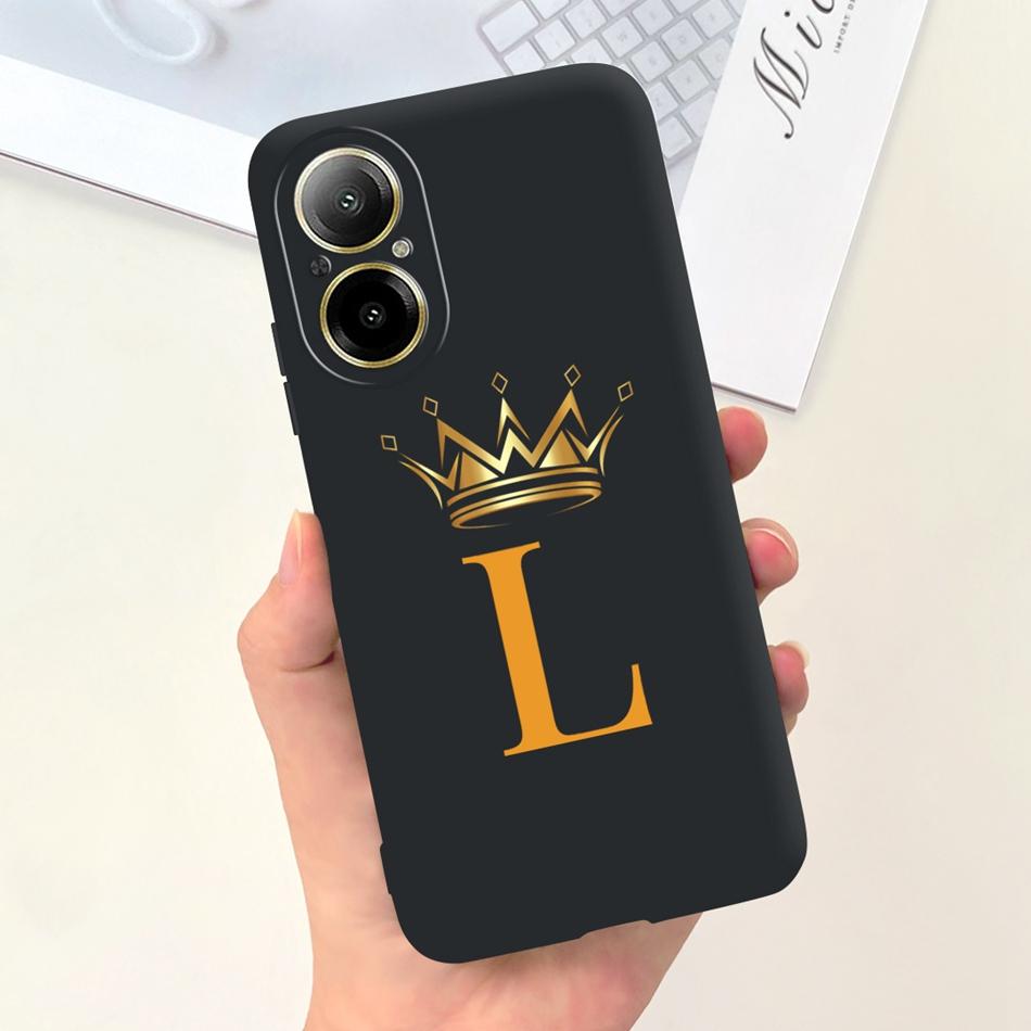 Fashion Letter Case For Realme C67 4G Soft Silicon TPU Protective Cover For RealmeC67 C 67 4G RMX3890 Phone Cases