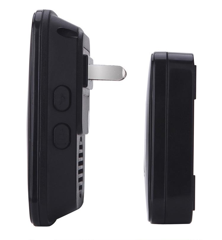 A10 Wireless Doorbell with Three Receivers & One Transmitter - Long-Range, No Wires, Ideal for Elderly.