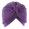 Women Shiny Silver Gold Knotted Turban Hat Muslim Indian Hijab Turban Female Muslim Hat Double Layer Headwrap Hair Accessories