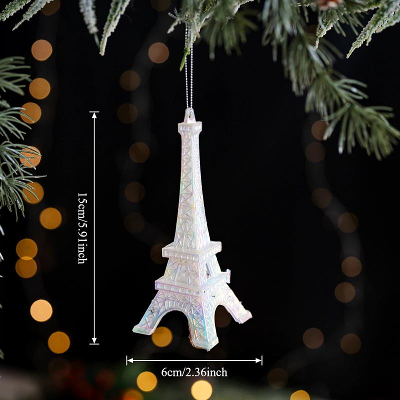 1 buc Acril Diverse Stiluri Cristal Clar Transparent Pandantive Pom de Crăciun Modelare Simulare Ornament de Casă Pandantiv Colorat