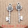 Classic Key Shaped Charms Pendant For Bracelet Necklace Jewelry Making Craft Findings