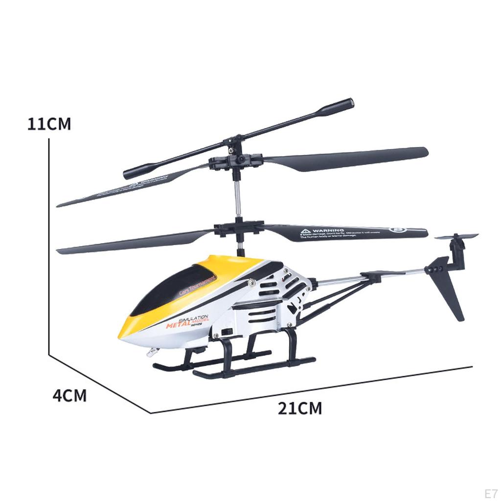 2 Channel RC Helicopter Remote Flying Altitude Glider Outdoor Toy for Beginner
