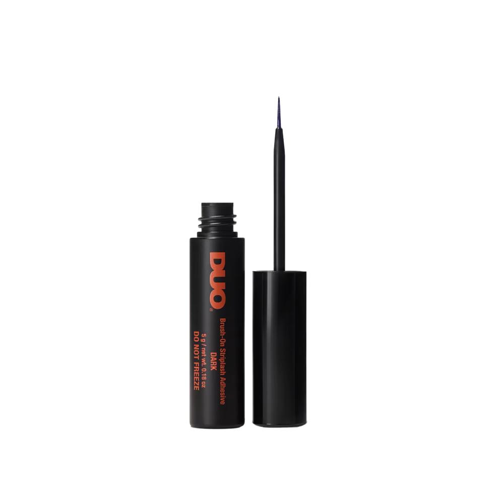 Ciemny klej do sztucznych rzęs DUO Brush On Dark Ardell z witaminami 5 ml