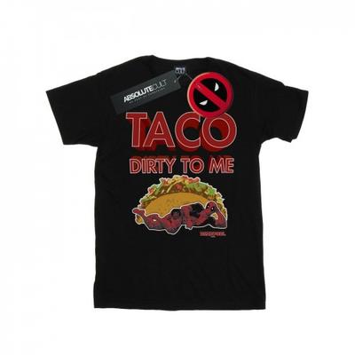 Camiseta Masculina Deadpool Taco Dirty To Me
