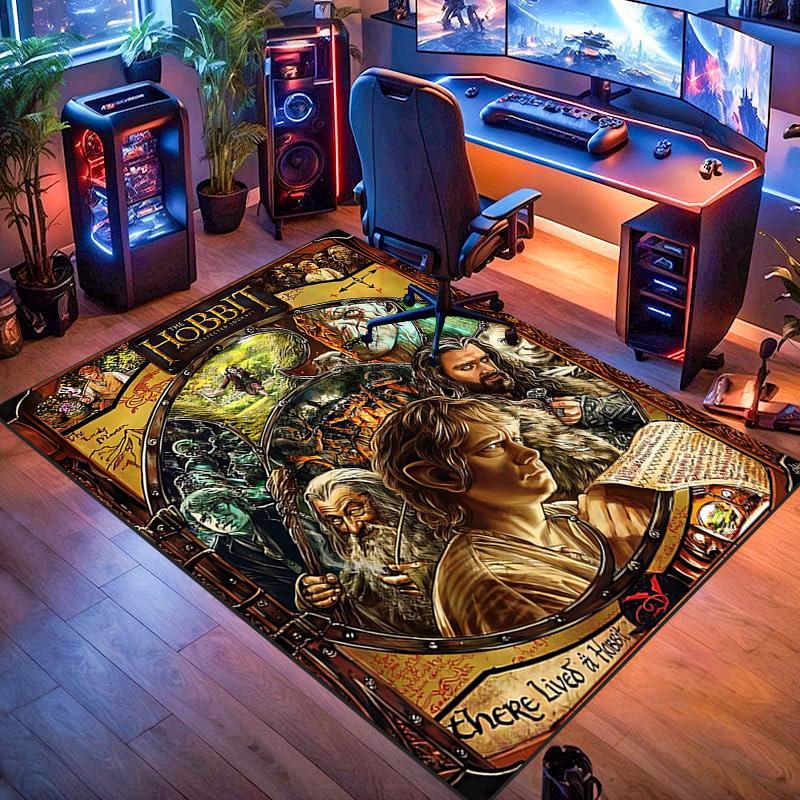 Fantasy Epic Adventure carpet Doormat printing Office chair cushion Room Christmas gifts