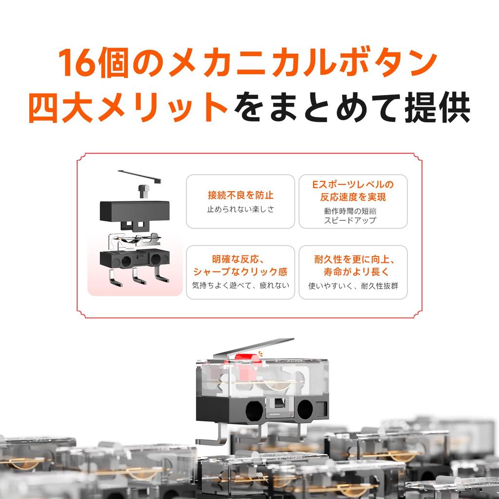 Warriors ORIGINS Limited BIGBIG WON BLITZ2 TMR Wireless Controller with TMR Magnetic Resistance 2000Hz Polling 16 Mechanical Switch 1000mAh High App