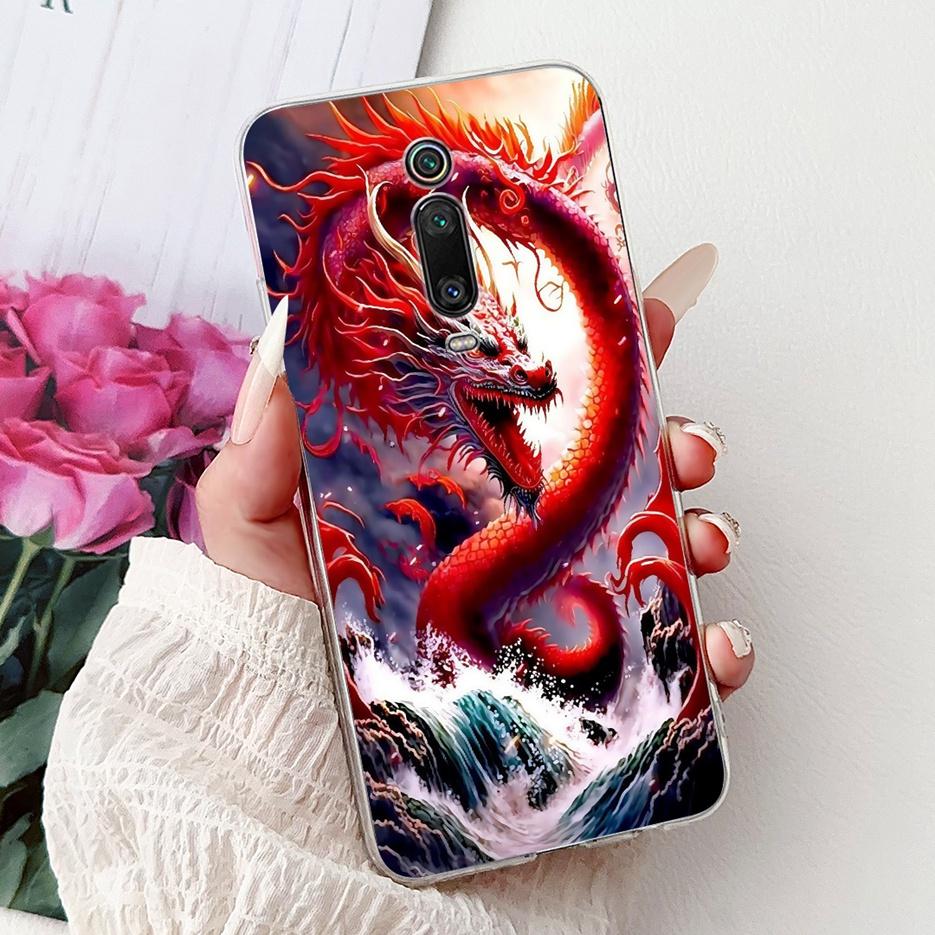 For Xiaomi Mi 9T Pro Case Colorful Flowers Painted Cover Soft Silicone Phone Case For Xiaomi Mi 9T Pro Mi9T Mi9TPro Fundas Coque