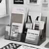 Clear Brochure Display Holder 3 Tiers Desktop Book Stand Pamphlet Flyer Organizer  Study Room