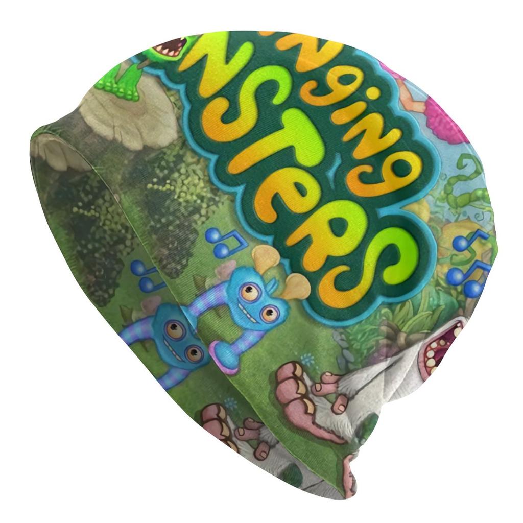 Winter Warm My Singing Monsters Bonnet Femme Slouchy Beanie Hat Fashion Anime Cartoon Game Outdoor Ski Skullies Beanies Caps