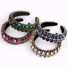 Fashion Ol Headband With Artificial Crystal And Baroque Design For Women