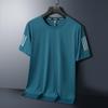 Men's Plus Size Quick-drying Ice Silk Short Sleeve Sports T-shirt
