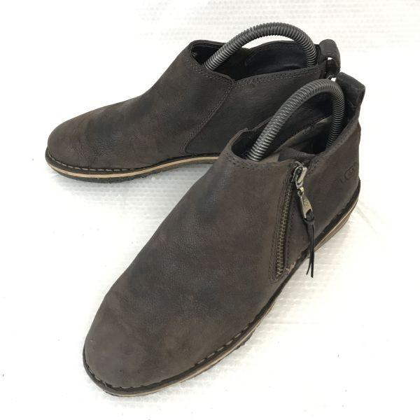 

Ботинки UGG Chukka Short US6.5 23.5 Коричневые На молнии сбоку Мутон Креп Пустынные ботинки(ИСПОЛЬЗОВАЛ)