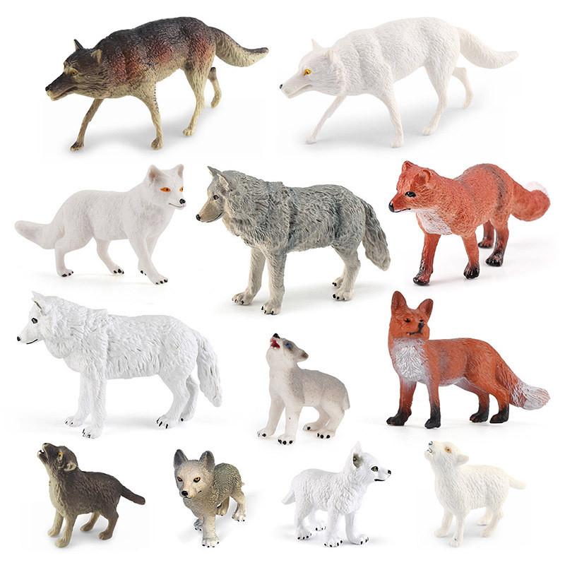 Wildlife Animal Pvc Static Models For Home Decor Gift For Nature Enthusiasts