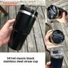 2025 Stainless Steel Cup, with LOGO, Sports, Outdoor, Travel, Kitchen Bar, Vacuum Cup, New Large Capacity Coffee Cart Cup 20oz