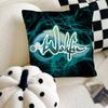 Anime Wakfu Pillow Case Fashion Square Pillowcase Bedroom Sofa Room Ins Decoration Leisure