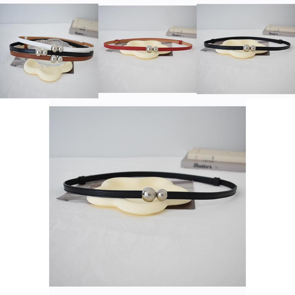 Elegant Women's Slim Waist Belt In Stylish Pu Leather For Dresses And Sweaters In Versatile Colors