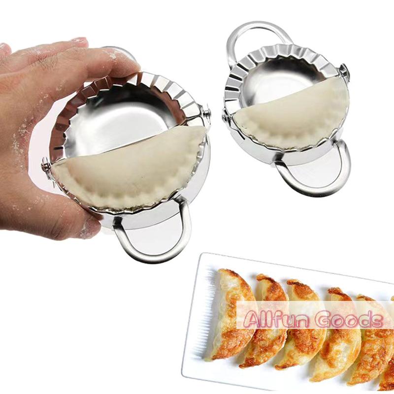 Stainless Steel Dumpling Maker Dumpling Skin Mold Ravioli Maker Press Pie Making Press Wrapper Pastry Maker Kitchen Accessories