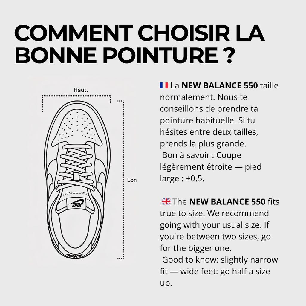 New Balance 550 Triple Black (GS)