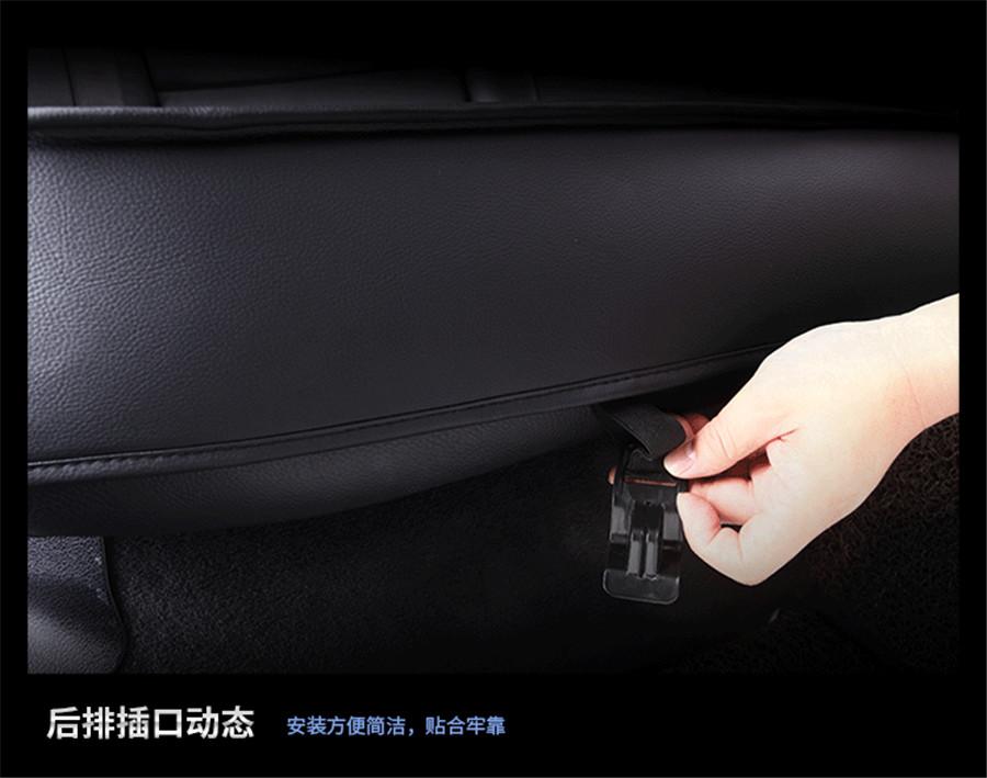 6D PU Leather Auto Car Seat Covers Universal Size Automobile Covers For Toyota Hyundai Kia Lexus BMW Waterproof