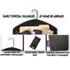 Hanger Diversion Safe HiddenPocket Safe Fits Under Hanging Clothes With Pocket To Hide Valuables For Home Or Travel