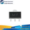 2SC2873 NPN SOT-89 Transistor: 50V/2A Surface Mount - 5 Pack