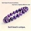 Schmuck Natürlicher Uragai Tiefer Amethyst Einzelring Armband Original Amethyst Armband Duobao Accessoire Perle Geschenk