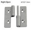 1Pcs Lift Flag Off Detachable Hinges Flat Door Hinge  For Cabinets/Wardrobes/Doors