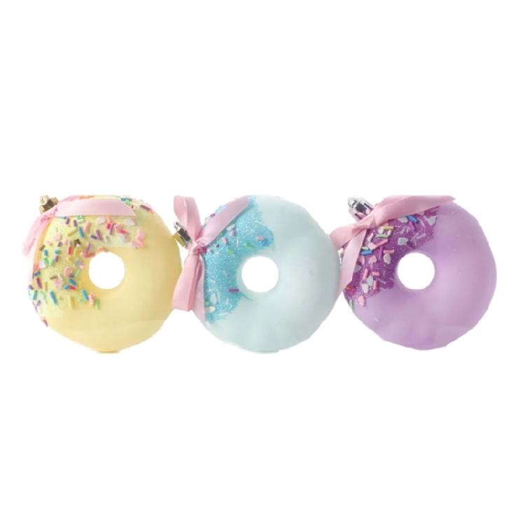 Stylish Candy Color Christmas Tree Baubles Pendant Colorful Christmas Holidays Decorations Festival Tree Embellishments