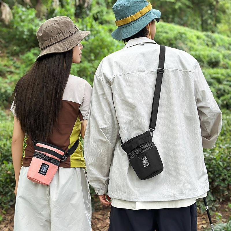 Women's Shoulder Bag Sports Crossbody Bag Men's Water Cup Bag