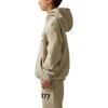 Fear of God Essentials 1977 Collection SS22 Graphic Print Hooded Sweatshirt Kids Tops Wheat FOG-SS22-306