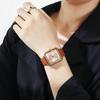 Square Ladies Watch Trend Student Watch Fashion Waterproof Belt Casual Women'S Watch Large Dial Quartz Watch