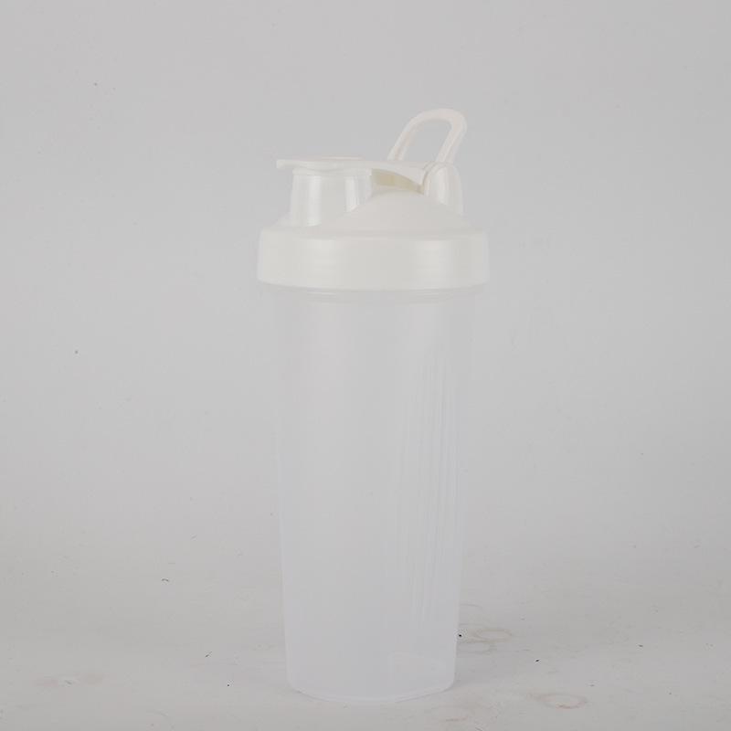 600ML Large Capacity Fitness Shaker Cup with Handle for Protein Shakes, Customizable LOGO