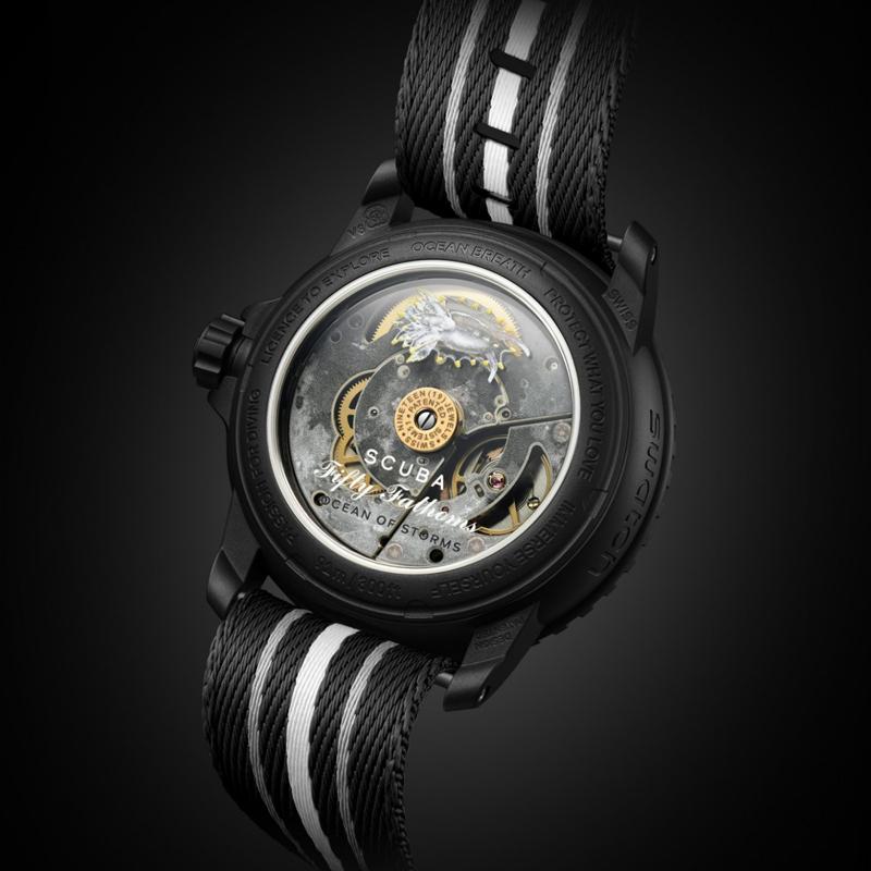 Swatch Orologio da uomo FIFTY FATHOMS Nero SO35B400 SO35B400
